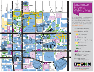 a few maps - Downtown Phoenix Core map